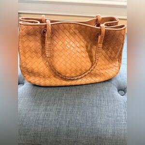 Bottega Veneta Nappa Intrecciato Woven Tote Bag